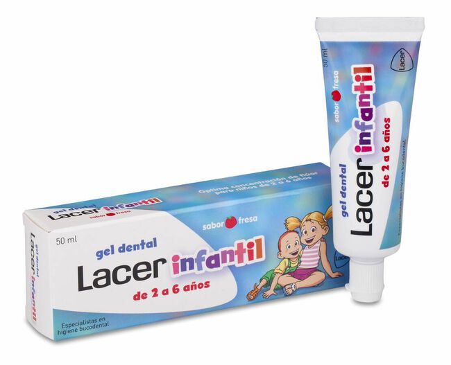 Lacer Infantil Gel Dental 50 ml Fresa 