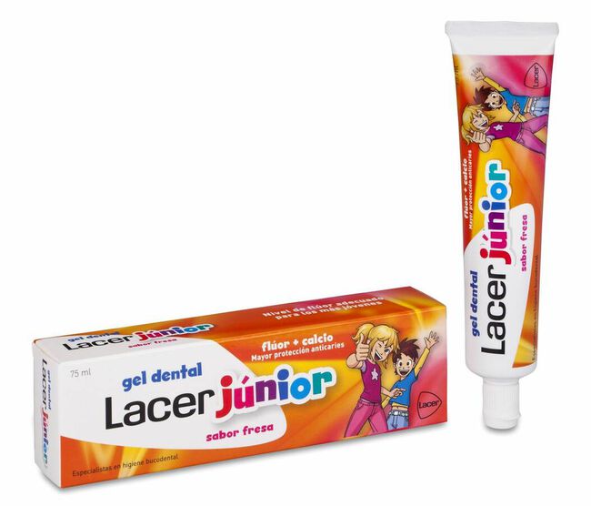 Lacer Junior Gel Dental 50 ml Fresa 