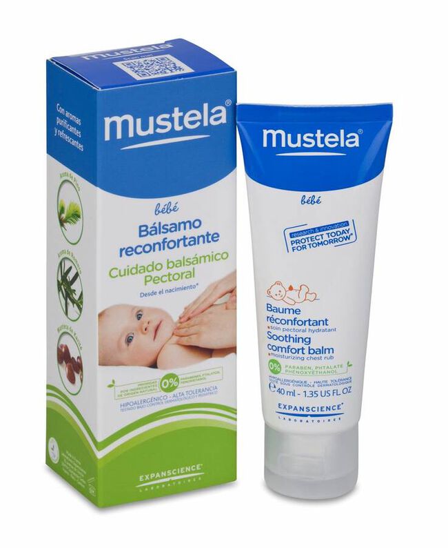 Mustela Bebe Balsamo Reconfortante Pectoral 40 ml 