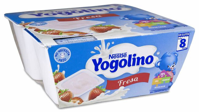 Nestle Postre Lacteo Fresa 100 gr 4 U 