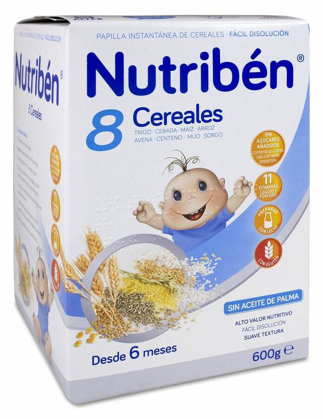 Nutriben 8 Cereales 600 gr 