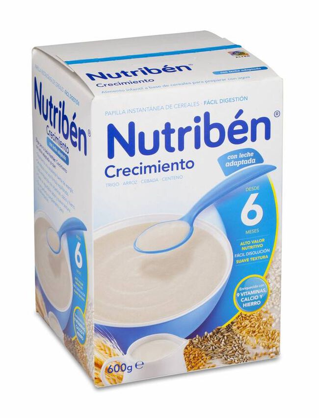 Nutriben Crecimiento C Leche Adaptada 600 gr 