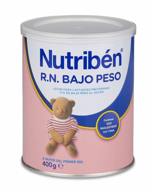 Nutriben Leche Rn Bajo Peso 400 gr 