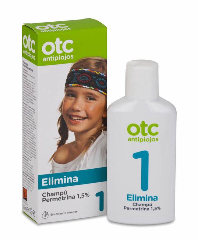 Permetrina 1,5% Otc Champu Antipiojos 125 ml 