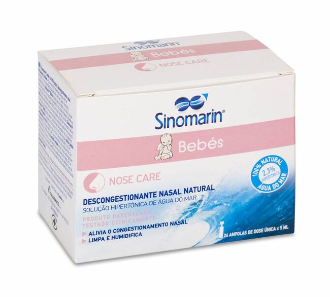 Sinomarin Limpieza Nasal Monodosis 24 Viales 