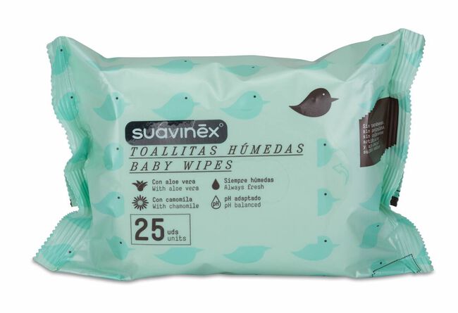 Suavinex Toallitas Humedas 25 Toallitas 