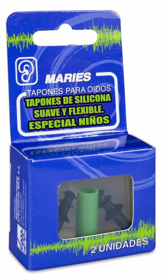 Tapones Oidos Maries Silicona Niño 2 U 