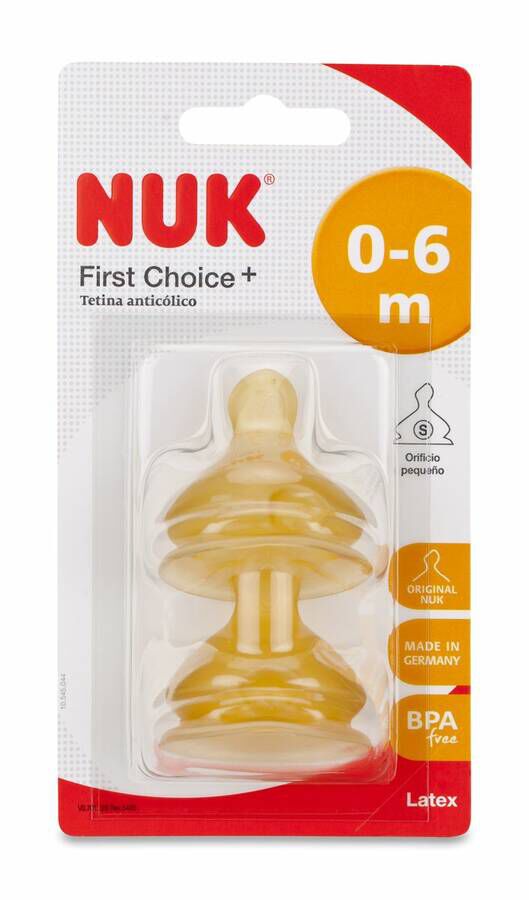 Tetina Latex Nuk First Choice Agua T-1 S 2 U 