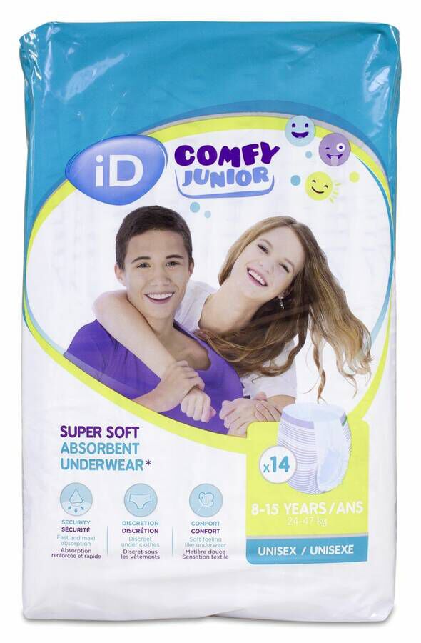 ID Comfy JunIor 8-15 Años, 14 Uds