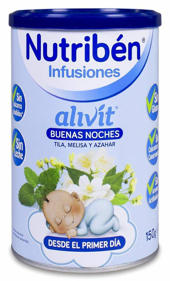 Nutriben Infusiones Alivit Buenas Noches, 150 g