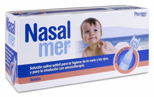 Nasalmer Solución Salina Unidosis, 40 Uds