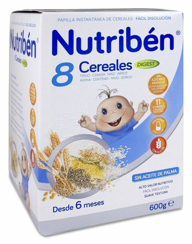 Nutriben 8 Cereales Digest, 600 g