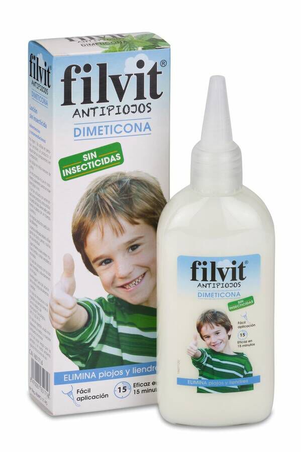 Filvit Antipiojos Dimeticona, 125 ml