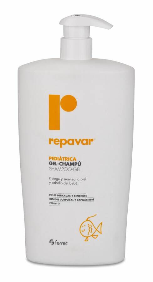 Repavar Pediátrica Gel Champú, 750 ml