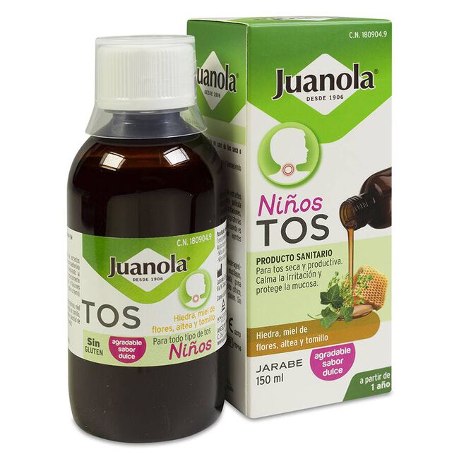 Juanola Tos Jarabe para Niños, 150 ml