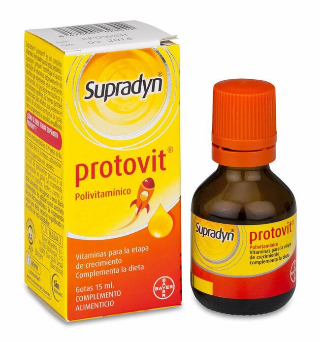 Supradyn Protovit Gotas, 15 ml