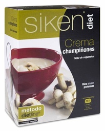 [153729] Siken Diet Crema De Champiñones 22 gr 7 Sobres 