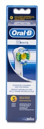 [156630] Cepillo Dental Electrico Recargable Oral B 3D White 3 U (Eb18-3) 