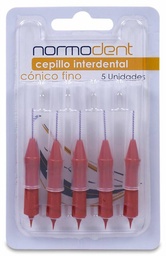 [157705] Cepillo Dental Interdental Normodent Conico Fino 