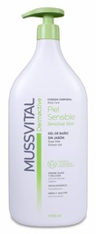 [160222] Mussvital Derma Gel De Baño Piel Sensible 1000 ml 