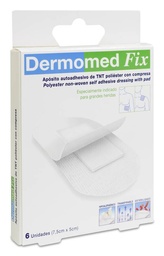 [182980] Dermomed Fix Aposito Esteril Adhesivo 9 Cm X 5 Cm 6 U 