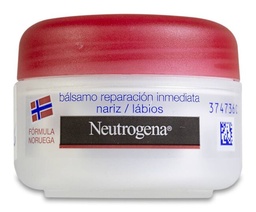 [254543] Neutrogena Formula Noruega Balsamo Labios y Nariz Reparación Inmediata 15 ml 