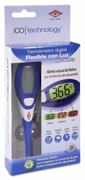 [256554] Termometro Clinico Digital Ico Technology Flexible Con Luz 