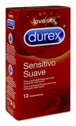 [258657] Durex Sensitivo Confort Preservativos 12 U 