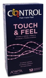 [305195] Control Le Climax Touch & Feel Preservativos 12 U 