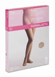 [307801] Panty Comprimidos Normal 140 Den Farmalastic Beige T- Reina Plus 