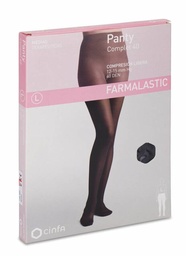 [315317] Panty Comprimidos Ligera Farmalastic 40 Den Negro T- Egde 