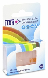 [326033] Tapones Oidos Itoh Silicona 6 U 