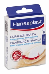 [332182] Hansaplast Med Cura Rapida Aposito Adhesivo Gde 8 U 