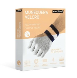 [334425] Muñequera Medilast Velcro Beige T- Med 