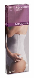 [343012] Faja Farmalastic Algodon Velcro Blanca T- 1 