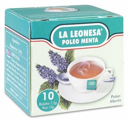 [350777] Poleo Menta La Leonesa 10 Filtros