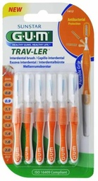 [362301] Cepillo Interdental Viaje Proxa Viaje 1412 Ultrafino Cilindrico 4 U 