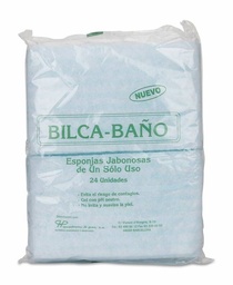 [371047] Bilca Baño Esponja Enjabonada Desechable Esponja 