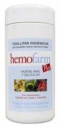 [380519] Hemofarm Plus Toallitas Bote 60 Toallitas 