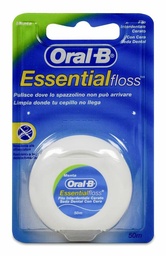 [384040] Oral-B Essential Floss Fluor Seda Dental Con Cera Menta 50 M 