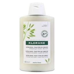 [394445] Klorane Champu Extrasuave A La Leche De Avena 200 ml 