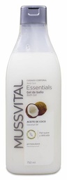 [399444] Mussvital Gel De Baño Leche De Coco Mussvitine 750 ml 