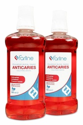 [005969] Duplo Farline Colutorio Anticaries sin Alcohol, 2 x 500 ml