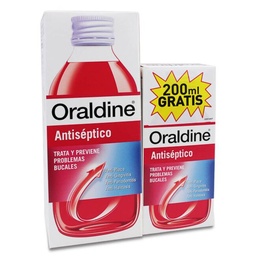 [007002] Pack Oraldine Antiséptico, 400 ml + 200 ml