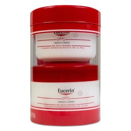 [007532] Pack Eucerin pH5 Crema Hidratante Piel Seca y Sensible, 100 + 75 ml