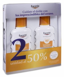 [013117] Duplo Eucerin Sun Spray Infantil SPF 50+, 2 x 200 ml