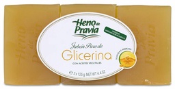 [043331] Promoción Heno de Pravia Jabón Puro Glicerina, 3 Uds