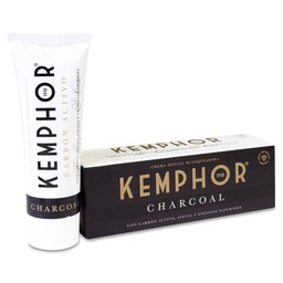 [124334] Kemphor 1918 Crema Dental Blanqueadora Charcoal, 75 ml