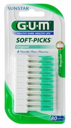 [157901] GUM Soft-Picks Original Regular, 80 Uds