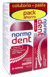 [162894] Pack Normodent Gingivitis Pasta + Colutorio, 1 Ud